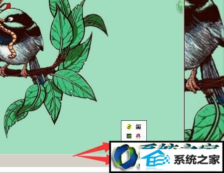 单击“自定义” win8系统登录QQ右下角没有显示qq图标的解决方法