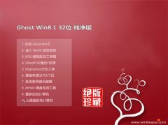 通用系统Ghost Win8.1 32位 增强纯净版 2021.06